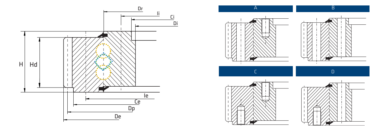 La Leonessa VE043B00 OEM catalogue source outline drawing