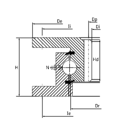 La Leonessa VI049UE00 OEM catalogue source outline drawing