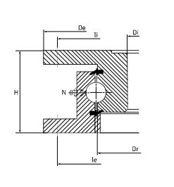 La Leonessa VS080UE00 OEM catalogue source outline drawing