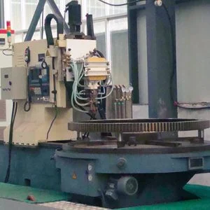 Gear induction hardening line