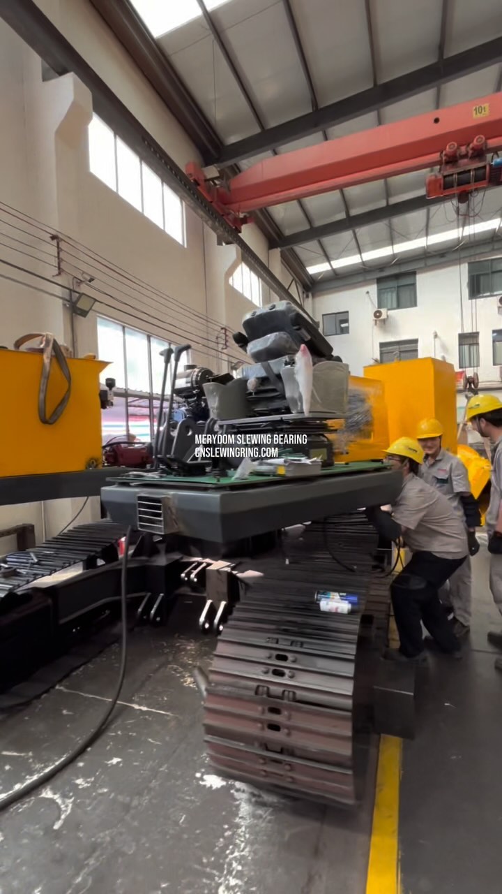 MERYDOM SLEWING BEARING CNSLEWINGRING.COM Customers are using our slewing bearings.