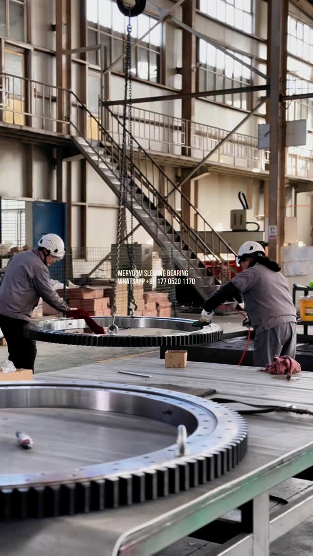 MERYDOM is a manufacturer specializing in the custom design and production of high-quality slewing bearings. We have a…