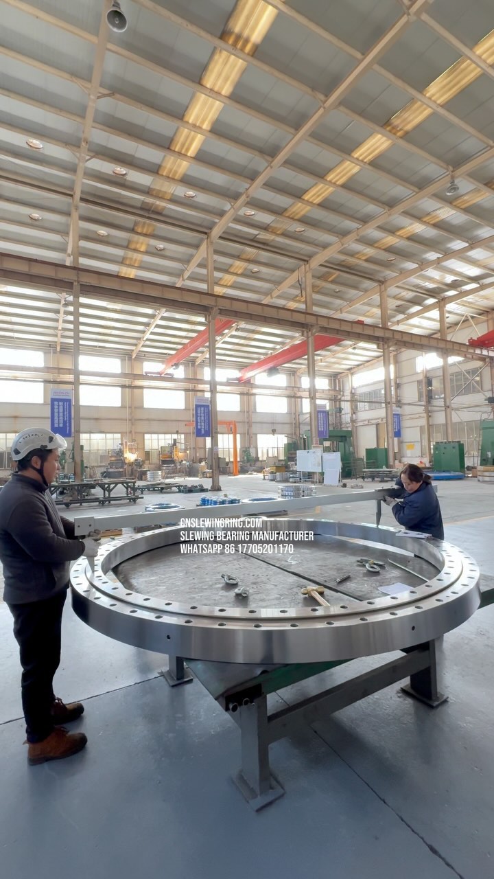 We completed its shape inspection, and the dimensional tolerance exceeded the customer‘s requirements. This is a large slewing…