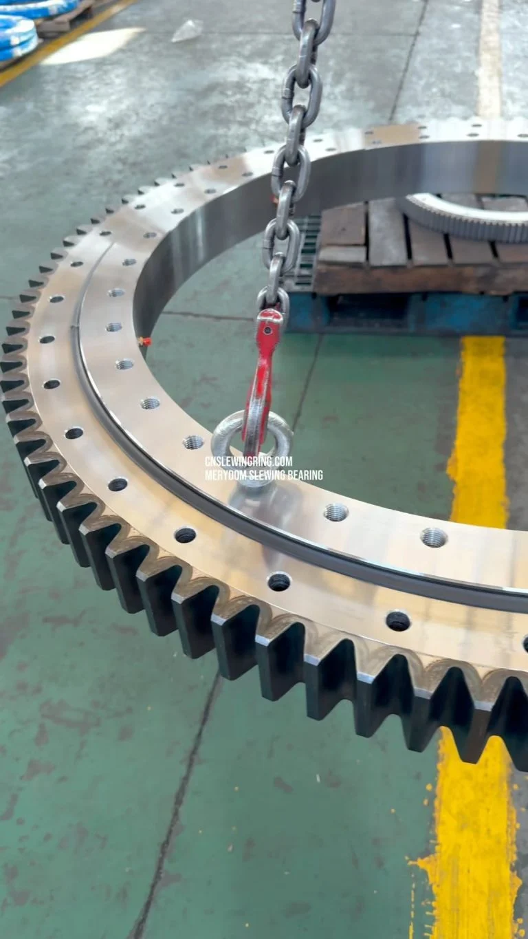 Slewing bearings ordered by Ukrainian customers.