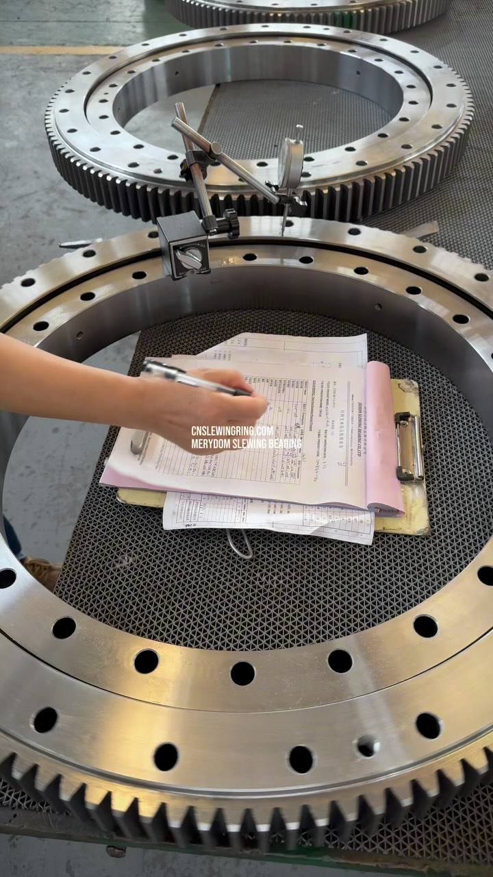 MERYDOM slewing bearings have reasonable prices, stable quality, fast delivery and professional service. This batch of orders will…