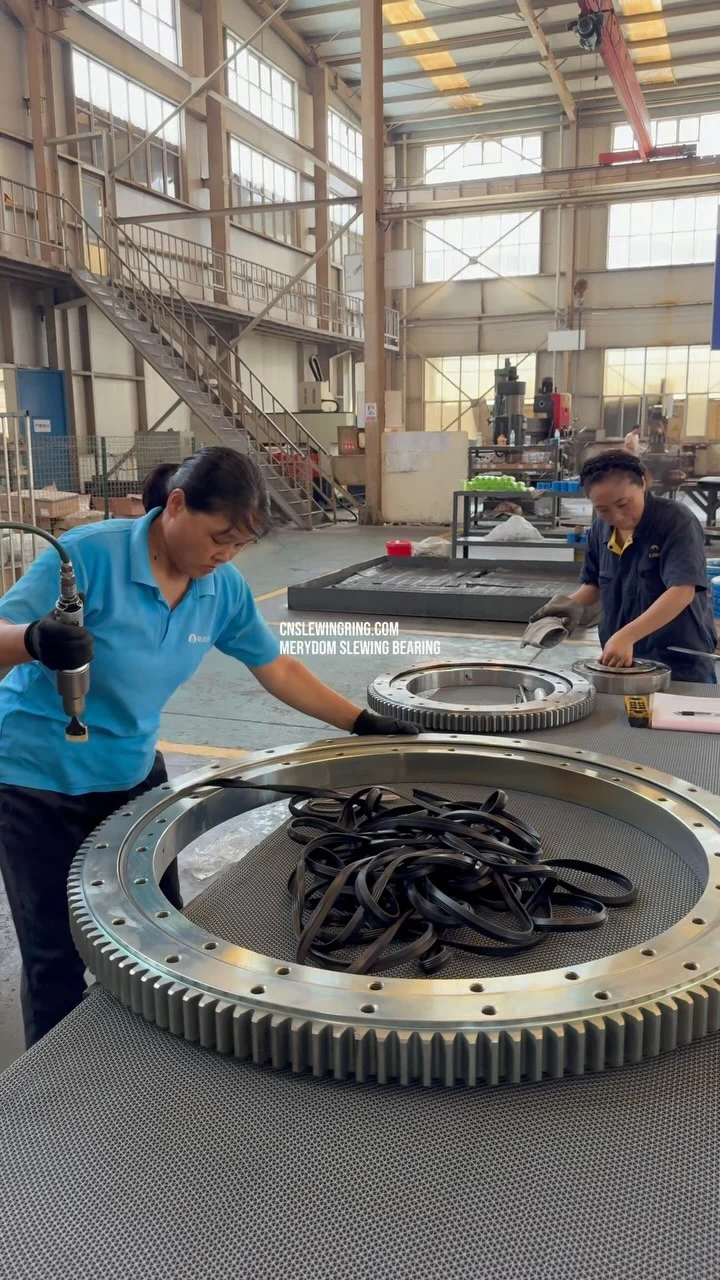 MERYDOM Slewing Bearing, we specialize in manufacturing and exporting high quality slewing bearings.