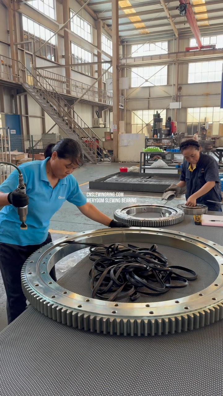 MERYDOM Slewing Bearing, we specialize in manufacturing and exporting high quality slewing bearings.