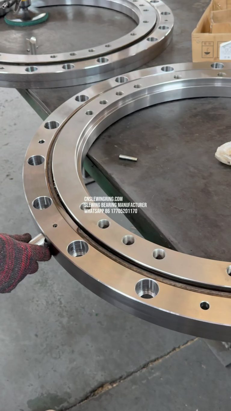 Slewing bearings designed specifically for industrial automation equipment.