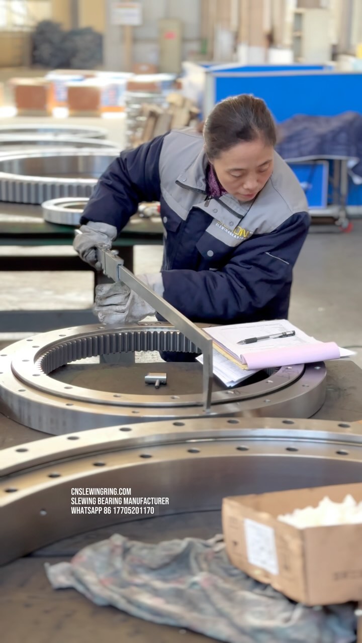 We have many truck crane manufacturer customers and we provide customers with high quality and cost-effective slewing bearings.