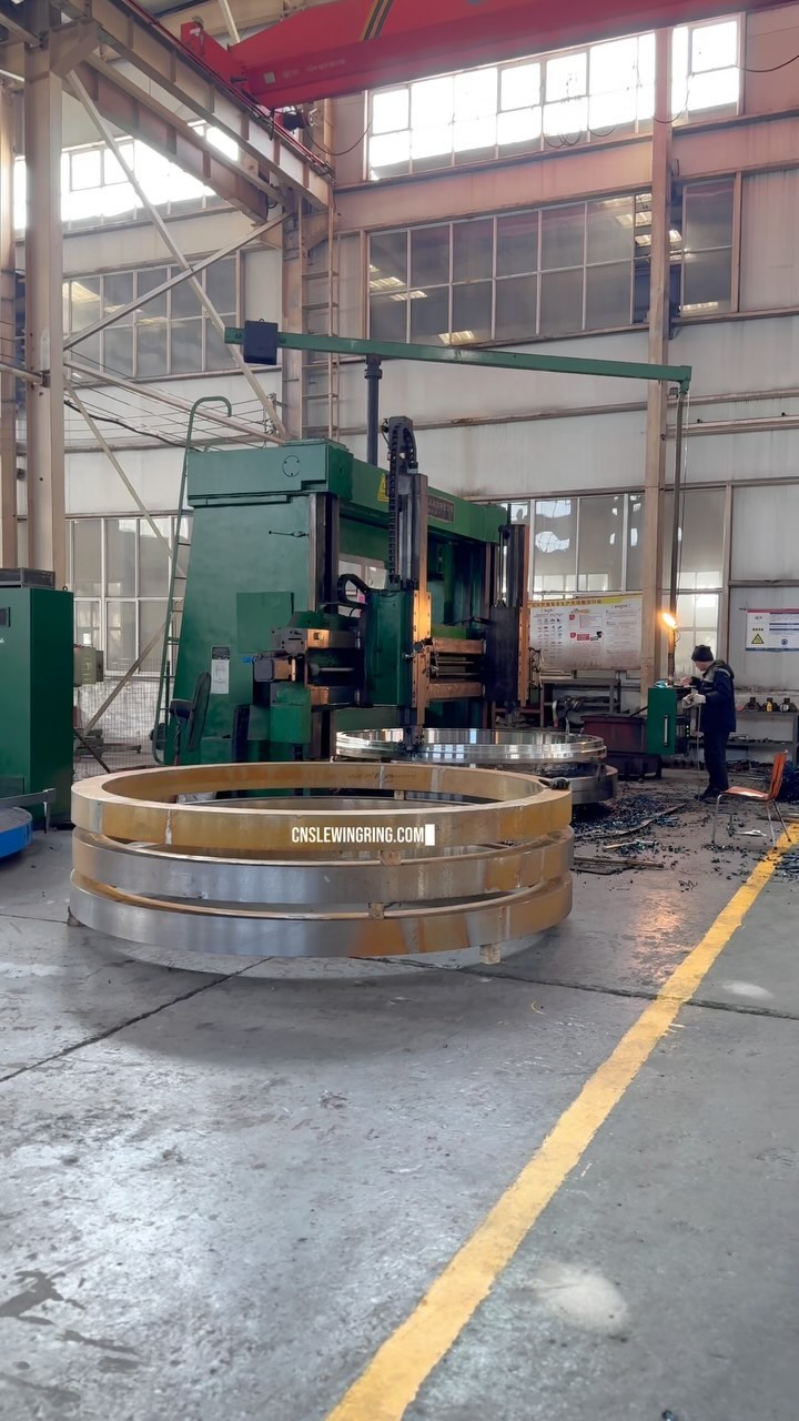 We started a new task, a giant slewing bearing with an outer diameter of more than 3.5 meters.…