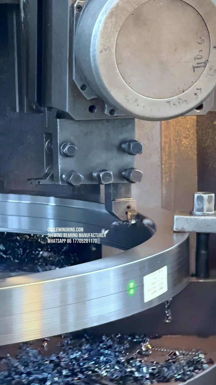 We manufacture and export high quality slewing bearings. cnslewingring.com Slewing bearing manufacturer WhatsApp 86 17705201170