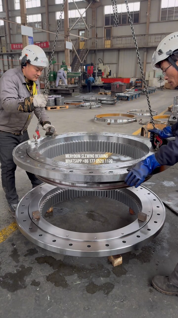 This batch of slewing bearings is part of an order from a Finnish client we’ve partnered with for…
