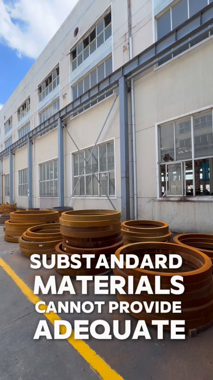 The use of substandard raw materials in slewing bearings can directly impact their performance and service life, potentially…