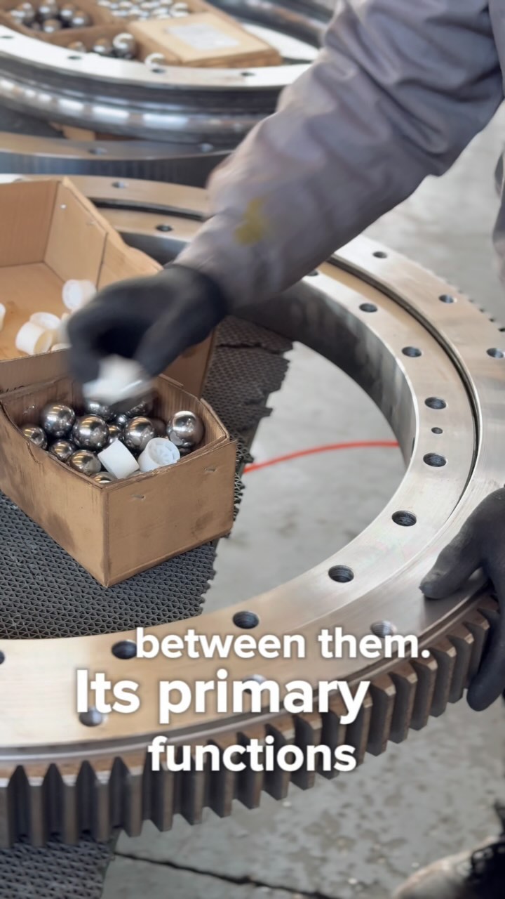 As you can see in the video, a nylon separator is installed between every two steel balls. What…