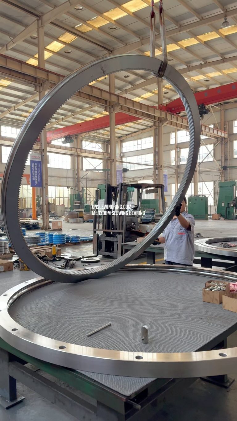 MERYDOM slewing bearings, our goal is to become a reliable and responsible manufacturing partner for our customers.