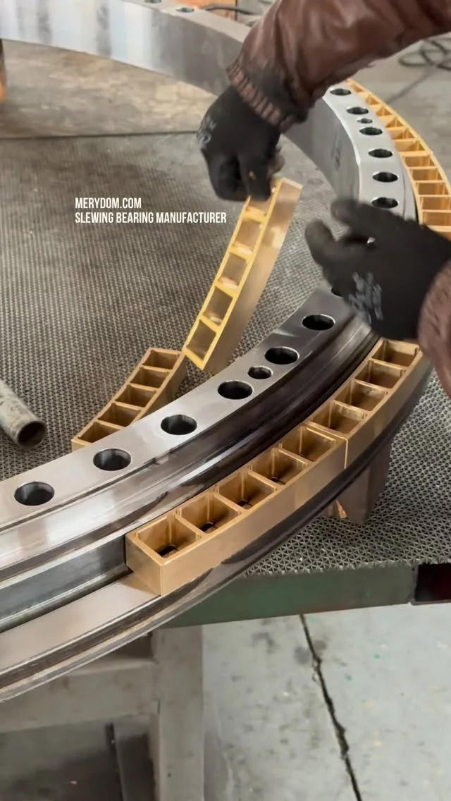 MERYDOM Slewing Bearings | Brass Cage. Built for the Extreme. Trusted by European markets. Proven in the harshest…