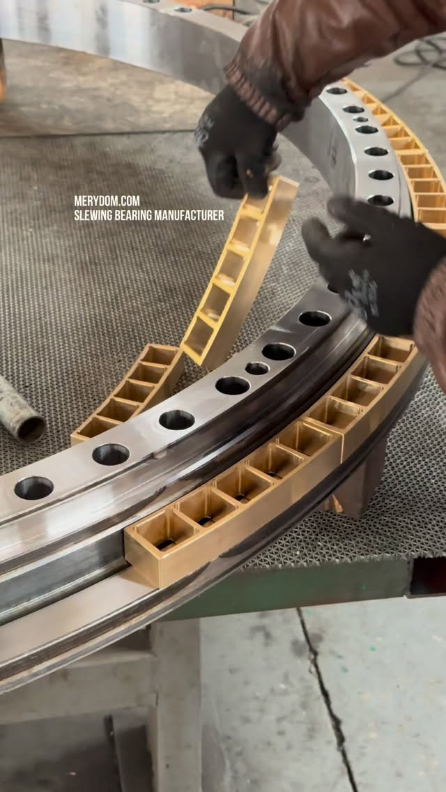 MERYDOM Slewing Bearings | Brass Cage. Built for the Extreme. Trusted by European markets. Proven in the harshest…