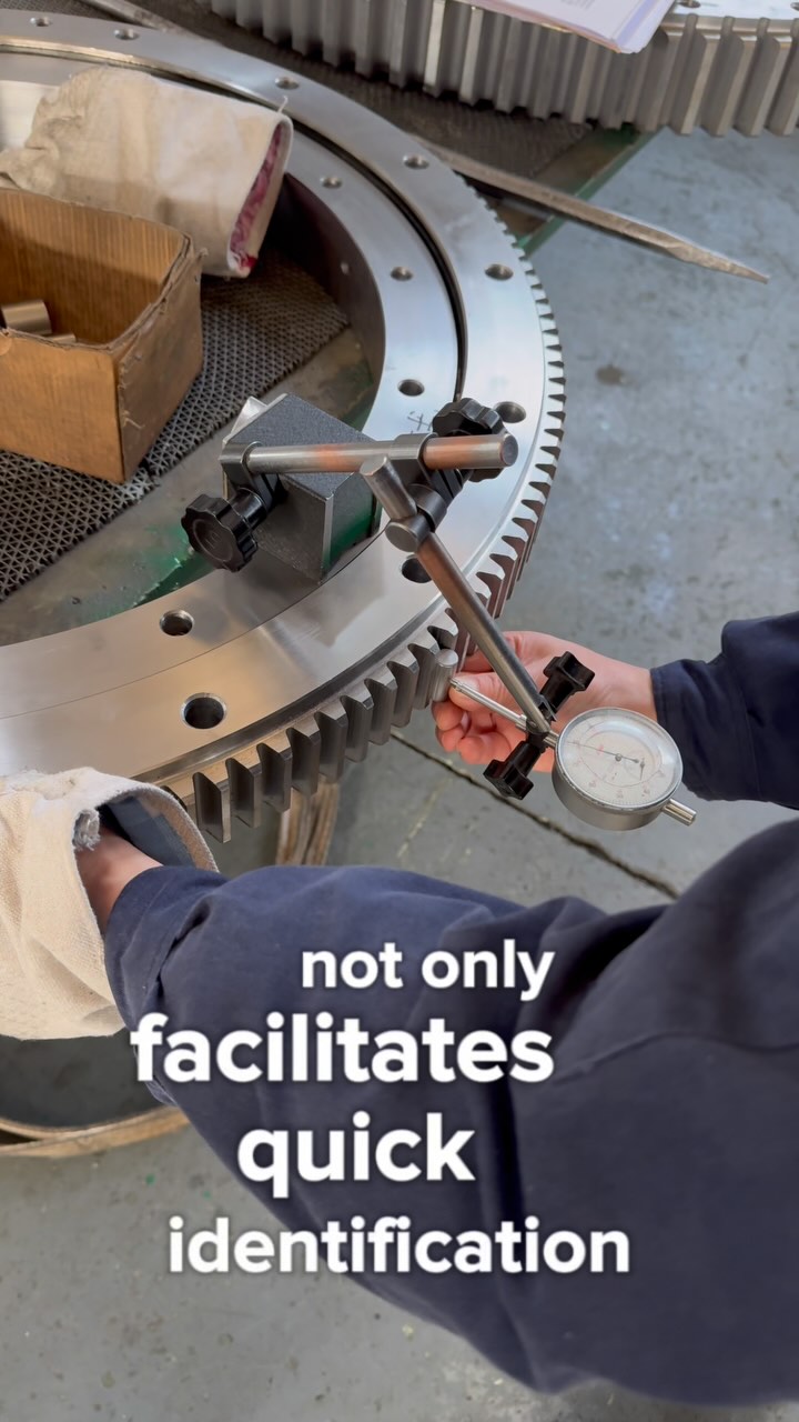 In gear inspection, marking the point of maximum tooth runout with green paint is a commonly used and…
