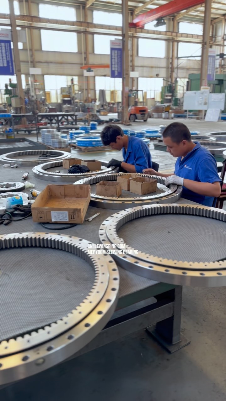 We manufacture and export high quality slewing bearings. They are widely used in the rotating and transmission structures…