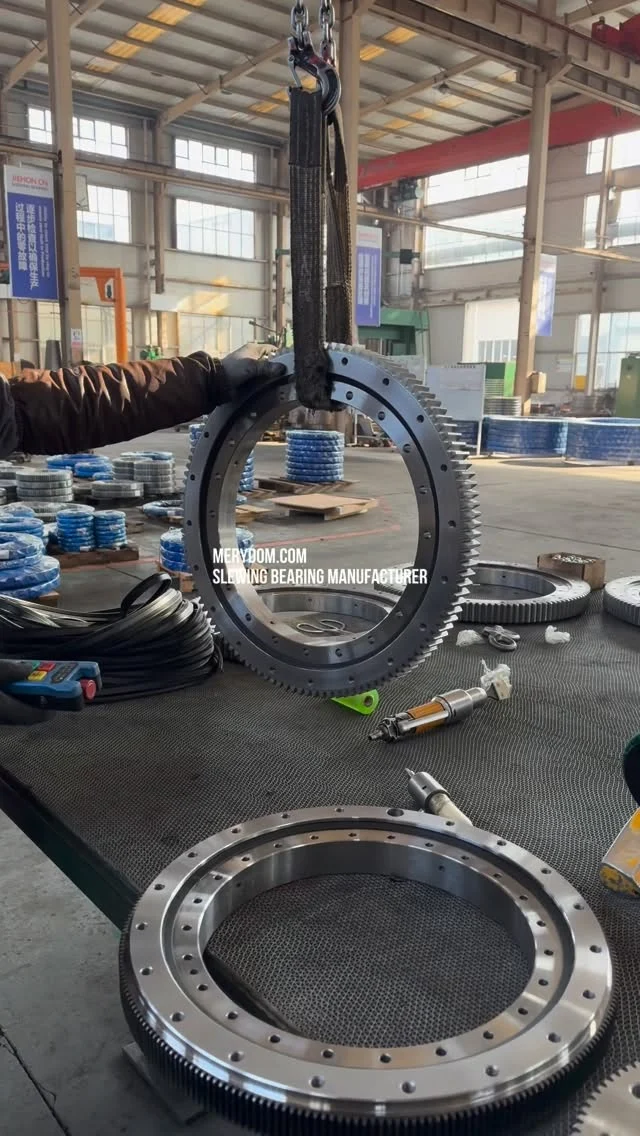 External Gear Single-Row Ball Slewing Bearing • Outer diameter: 500 mm • Material: 42CrMo • Features: High precision…