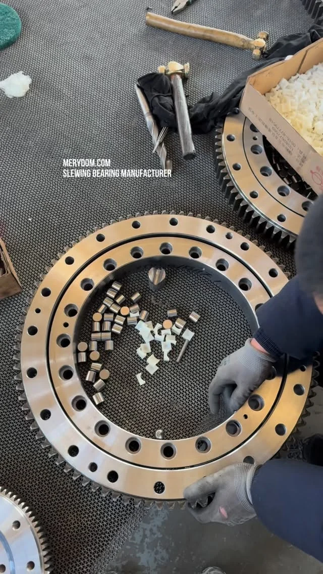 External Gear · Cross Roller Slewing Bearing Outer Diameter: 500 mm The cross-roller arrangement enables high axial, radial,…