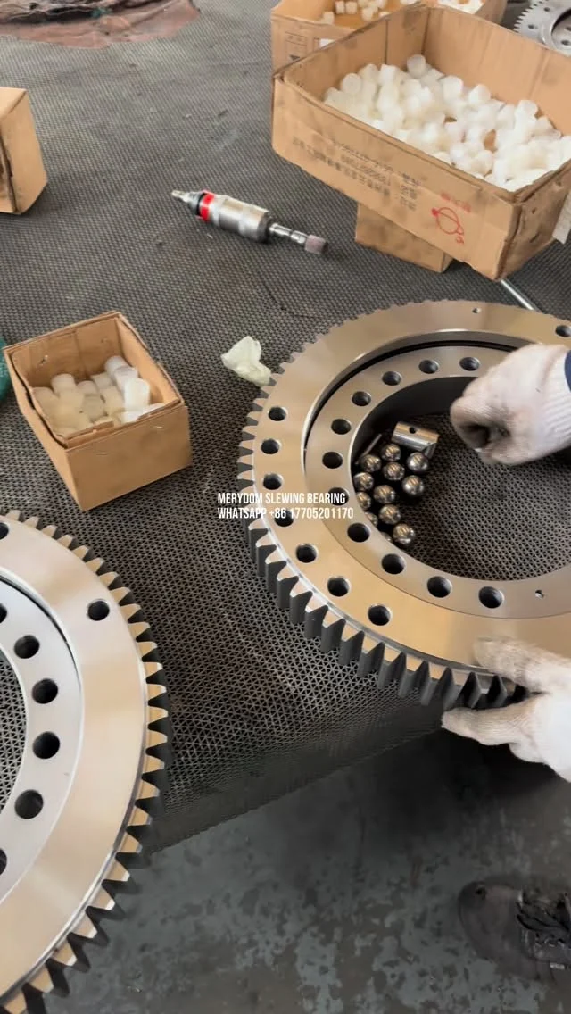 We specialize in custom designing and manufacturing high-quality slewing bearings for our customers.