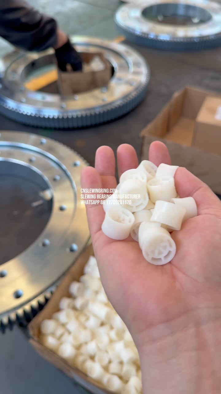 The nylon isolation block is used to isolate the steel balls or rollers so that they do not…