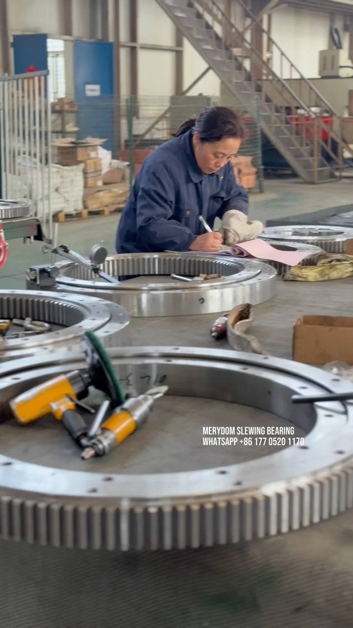 MERYDOM provides you with truly high-quality slewing bearings. Are you ready to place an order? Contact us! WhatsApp:…