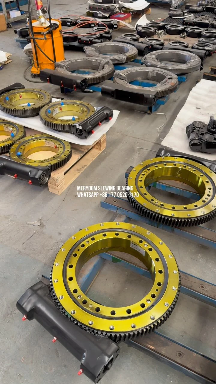 MERYDOM slewing drive, XCMG supplier, can provide you with a full range of slewing drives for XCMG truck…