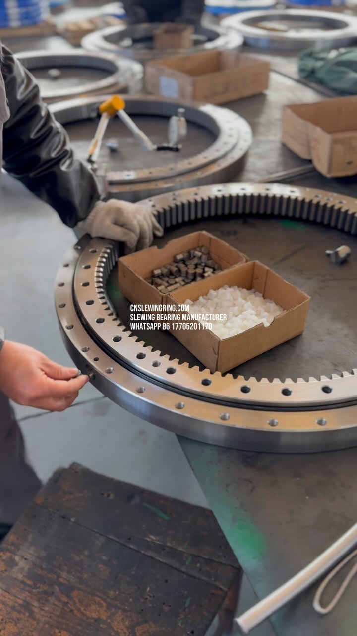 We manufacture and export high quality slewing bearings, if you need our help you can always contact us.…