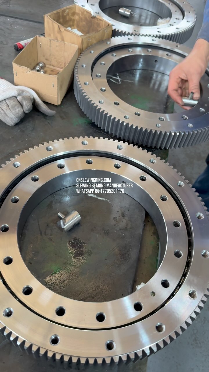 High quality slewing bearings, we manufacture and export them to 37 countries around the world. cnslewingring.com Slewing bearing…