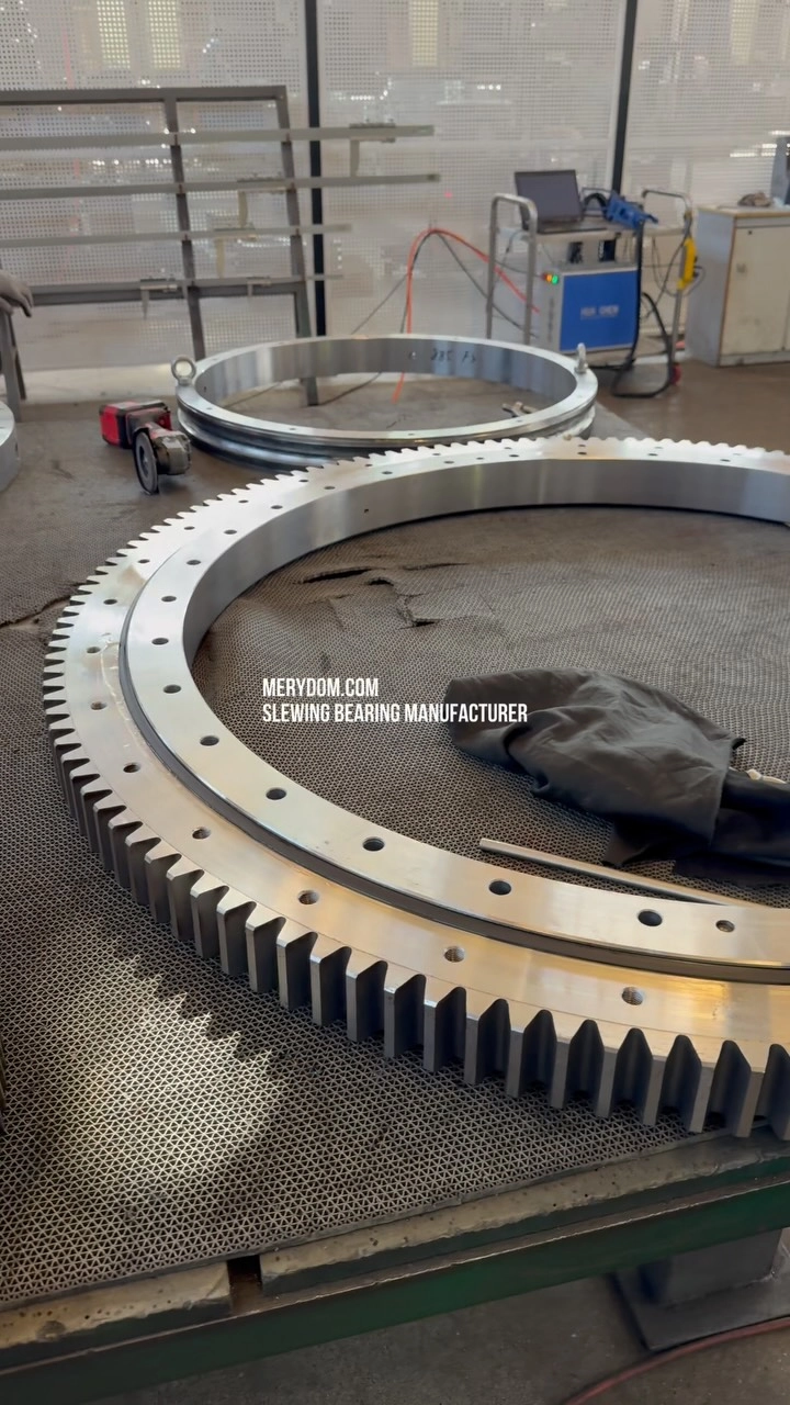 The slewing bearing seal prevents dust, moisture, and contaminants from entering the raceway while minimizing grease leakage. It…