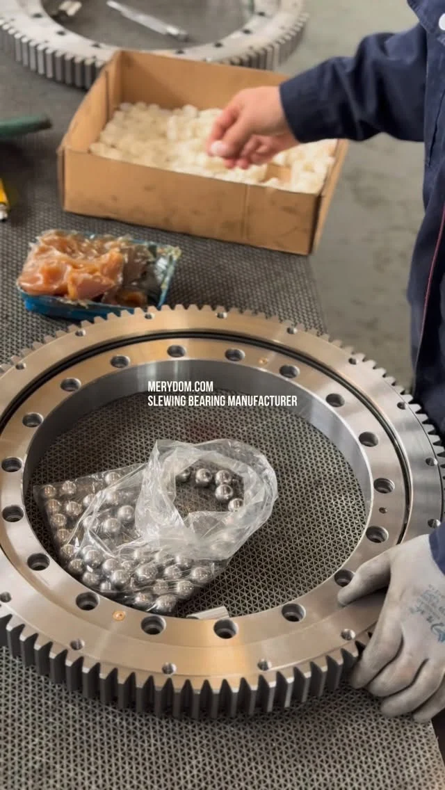 What you don’t see determines how long it lasts. Inside every slewing bearing, precision assembly matters just as…