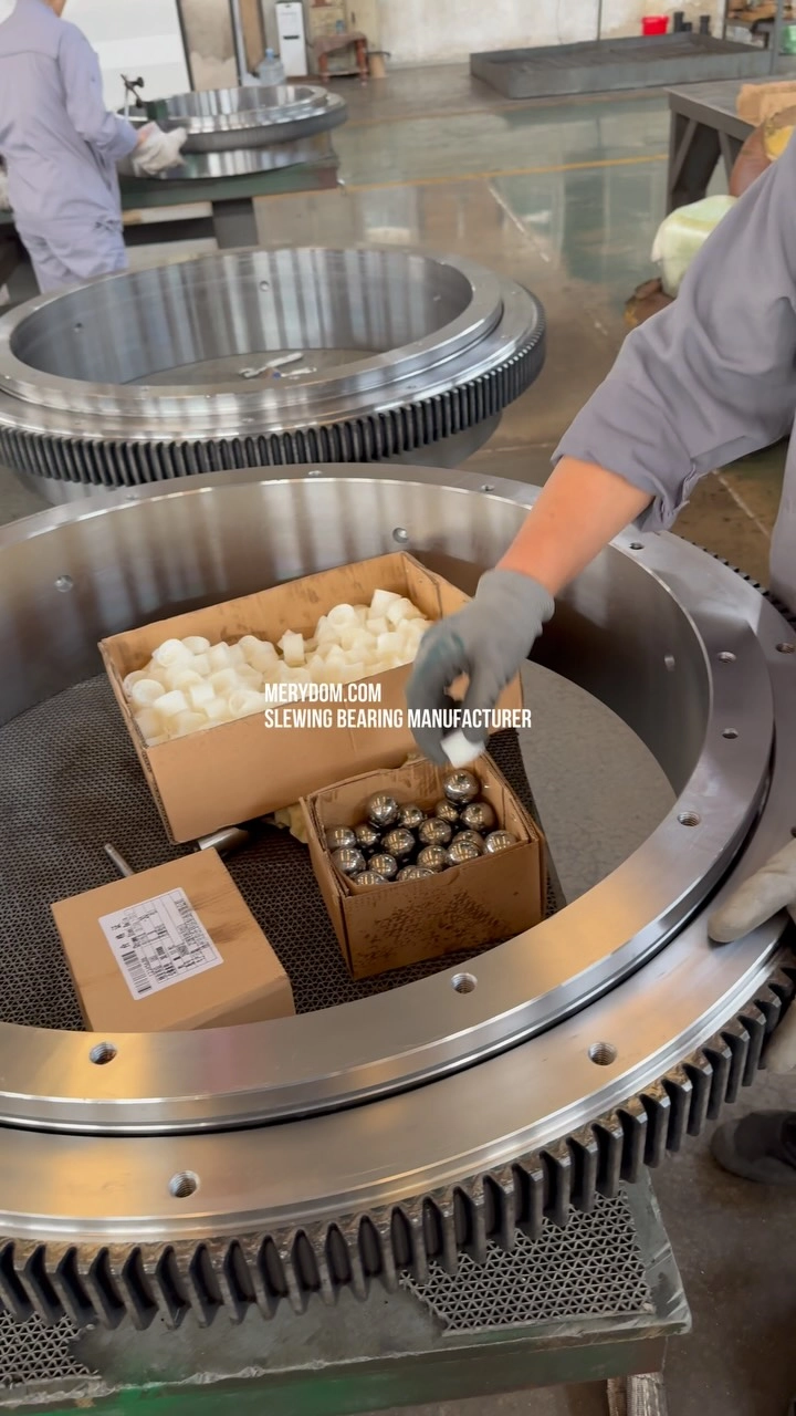 Custom Slewing Bearings for Reinforcement Cage Welding Machines We are currently assembling a series of customized slewing bearings…