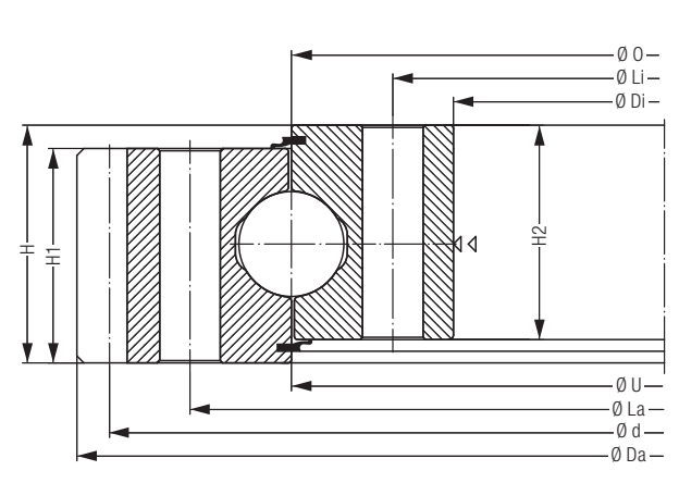 Liebherr KUD01800-040VA15-900-000 OEM katalog kaynak kontur çizimi